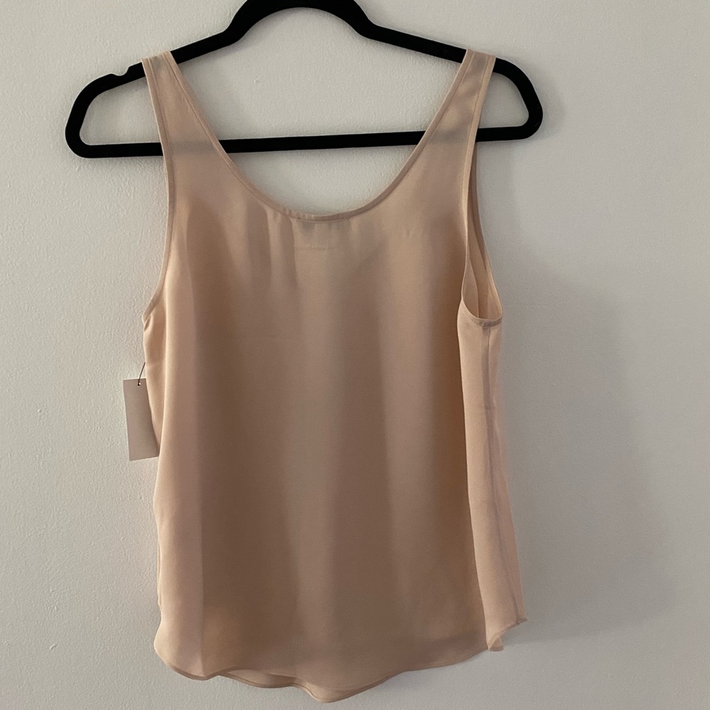 Joie NWT silk tank. Size M - Picture 6 of 6